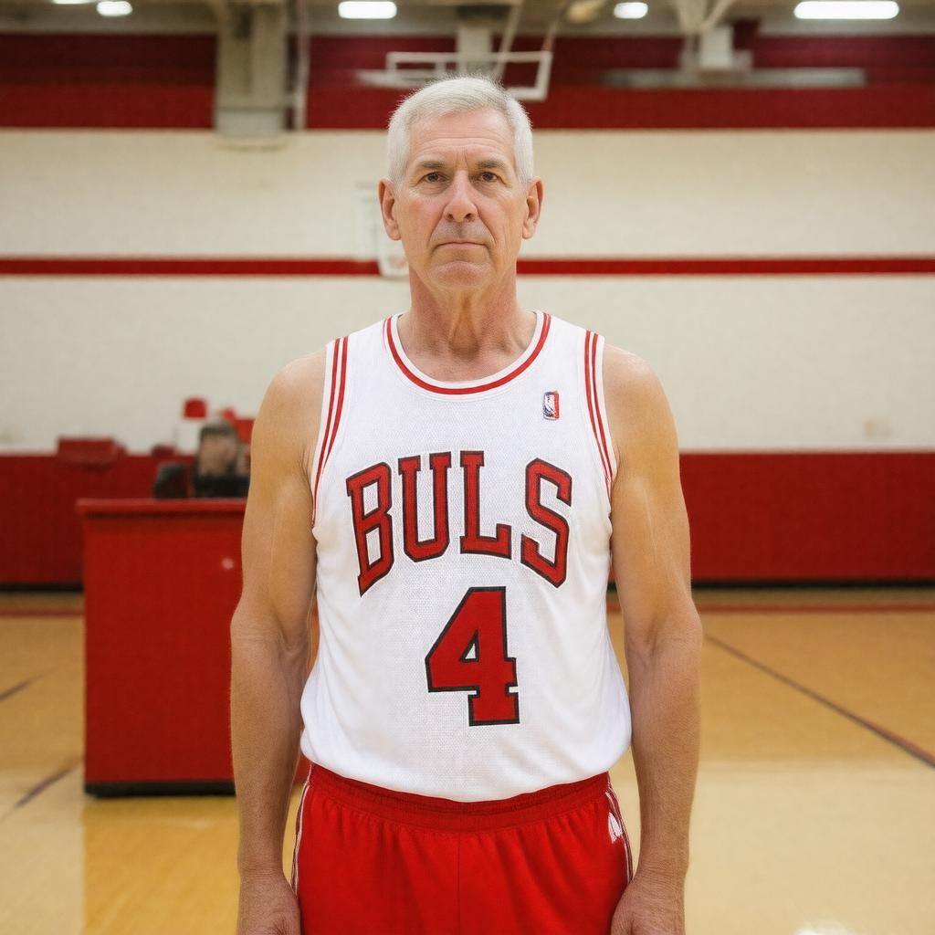 AI-created image of Jerry Sloan