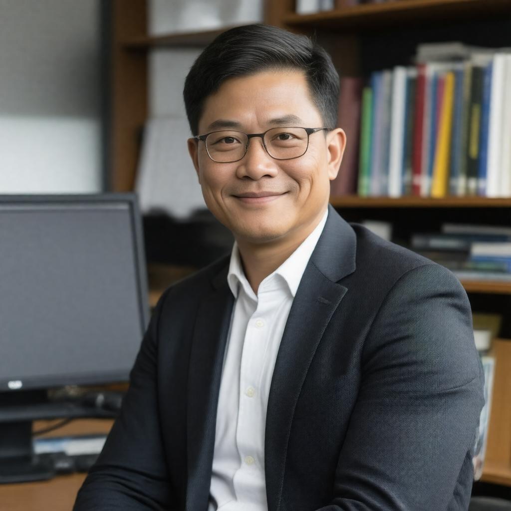 AI-created image of Jerry Yang