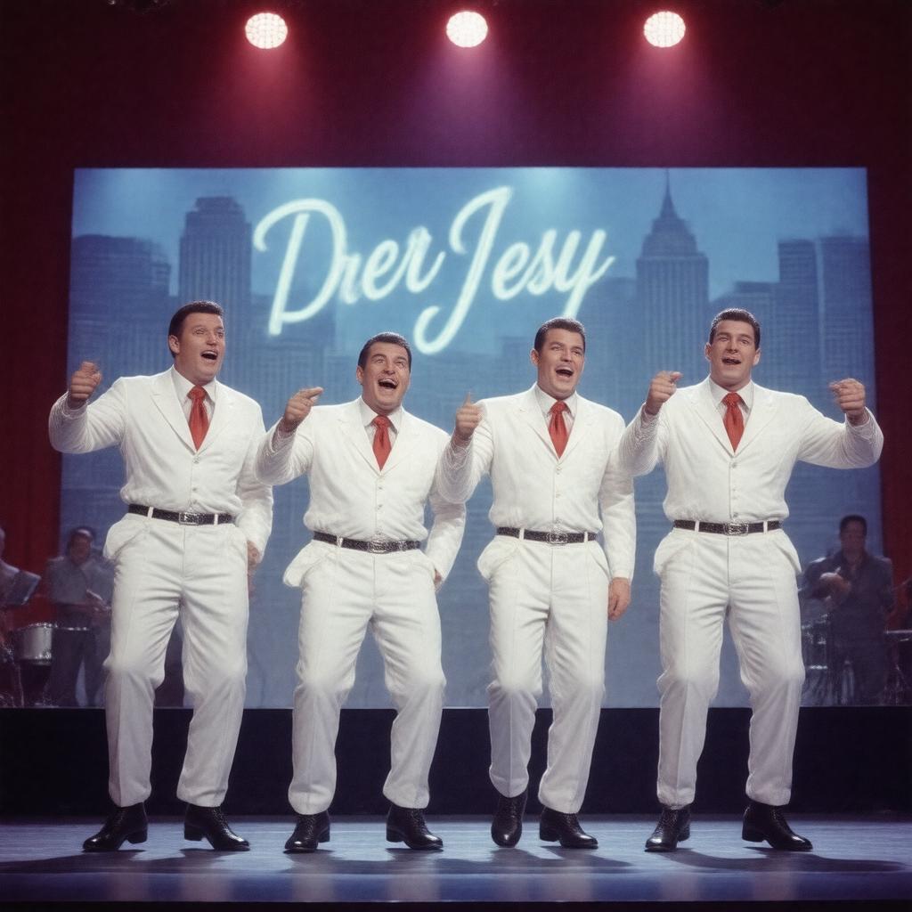 AI-created image of Jersey Boys