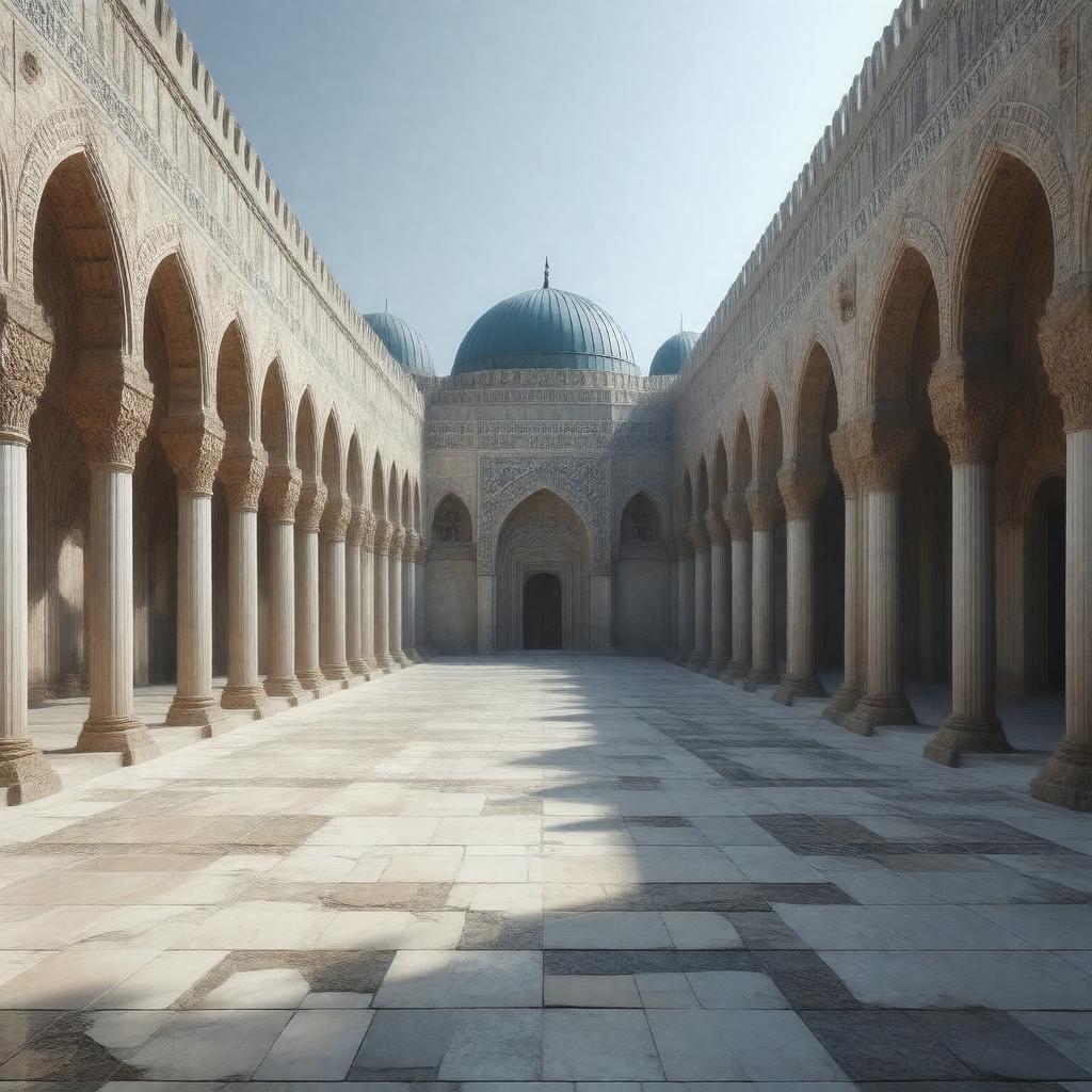 AI-created image of Jerusalem Islamic Waqf