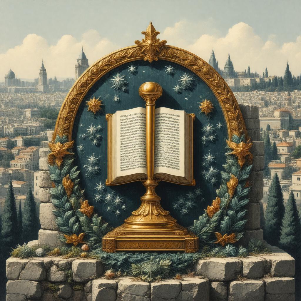 Click to view larger image AI-created image of Jerusalem Prize