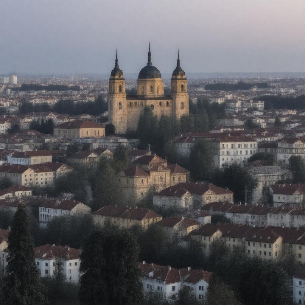 AI-created image of Jerusalem of the North