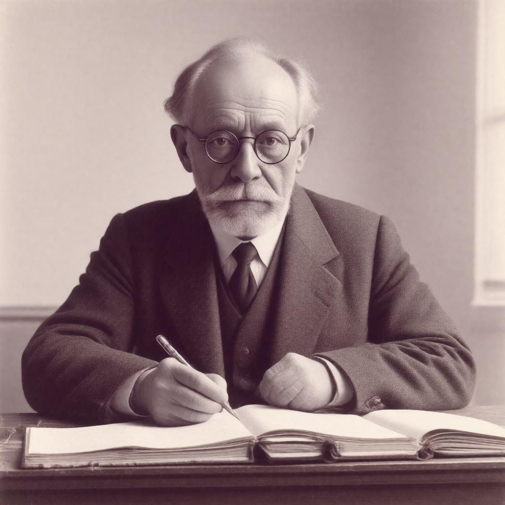 AI-created image of Jerzy Łoś