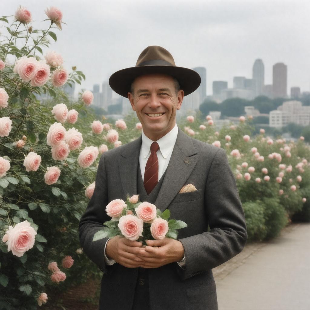 AI-created image of Jesse A. Currey