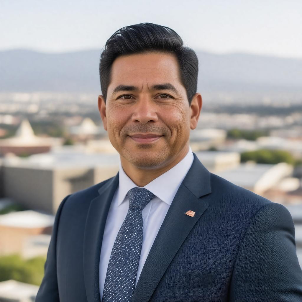 AI-created image of Jesse Arreguín