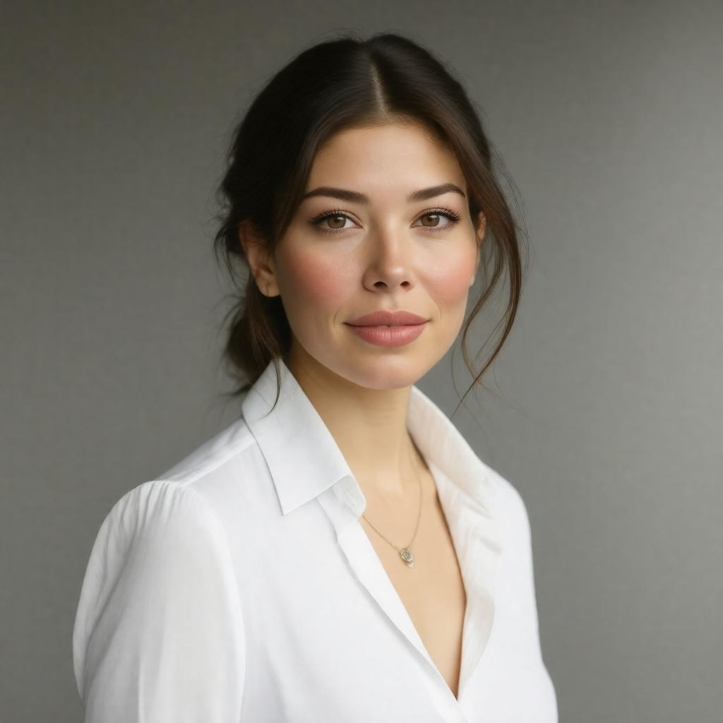 AI-created image of Jessica Claire Biel