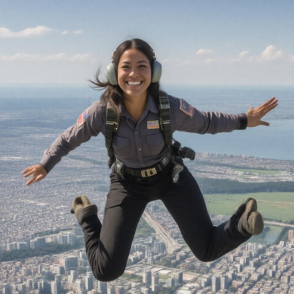 AI-created image of Jessica Cox