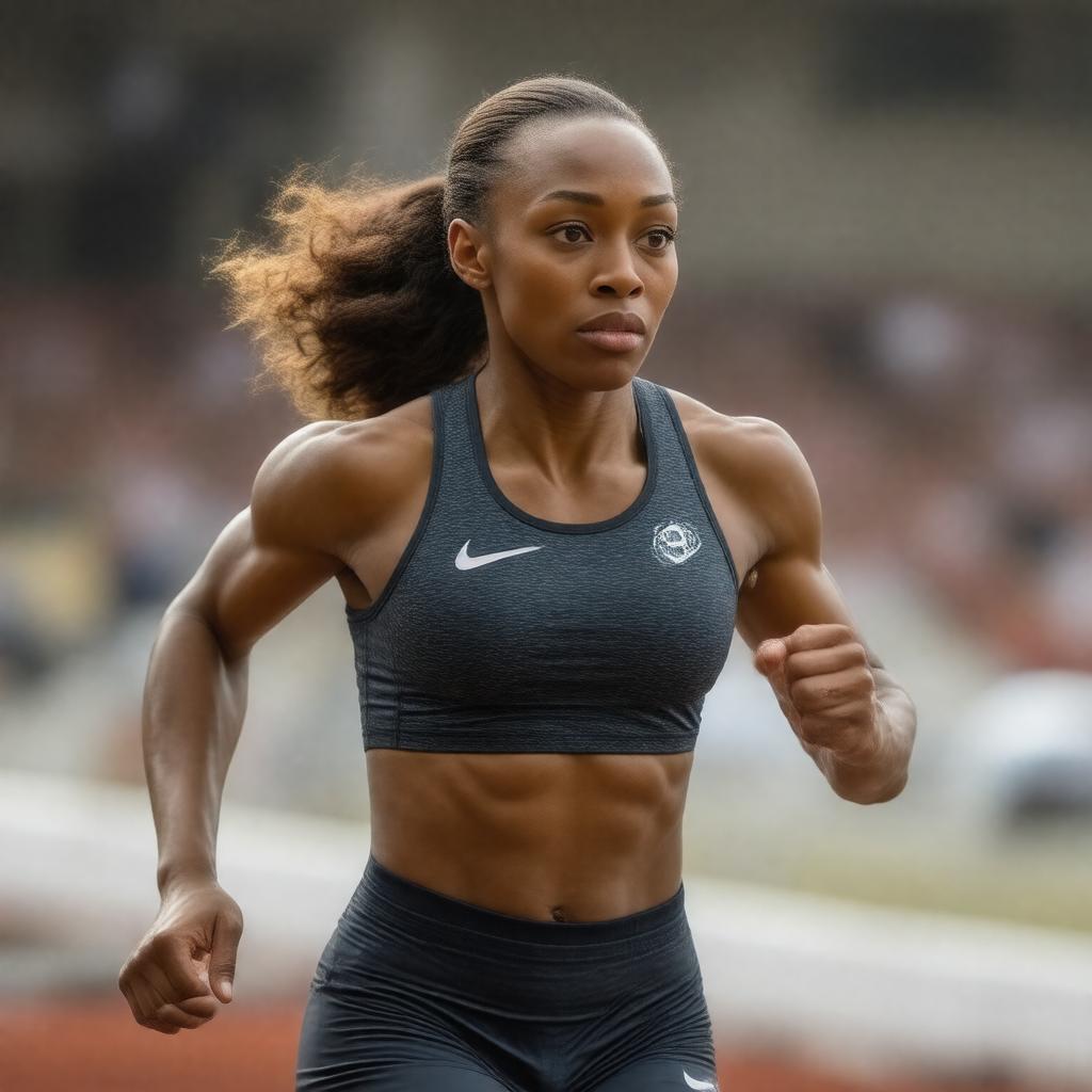 AI-created image of Jessica Ennis-Hill