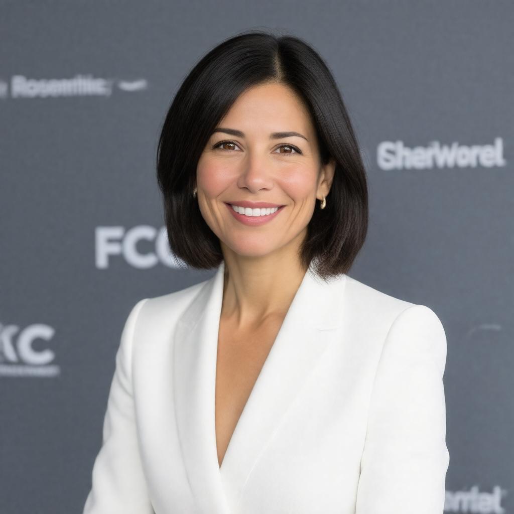 Click to view larger image AI-created image of Jessica Rosenworcel