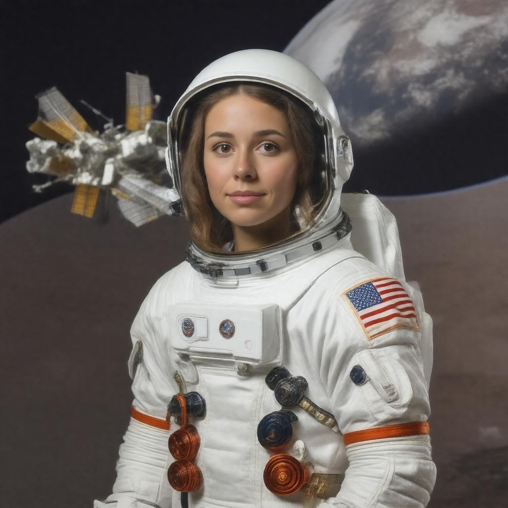 AI-created image of Jessica Watkins