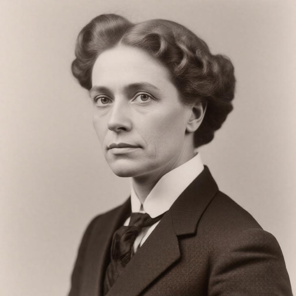 AI-created image of Jessie Woodrow Wilson