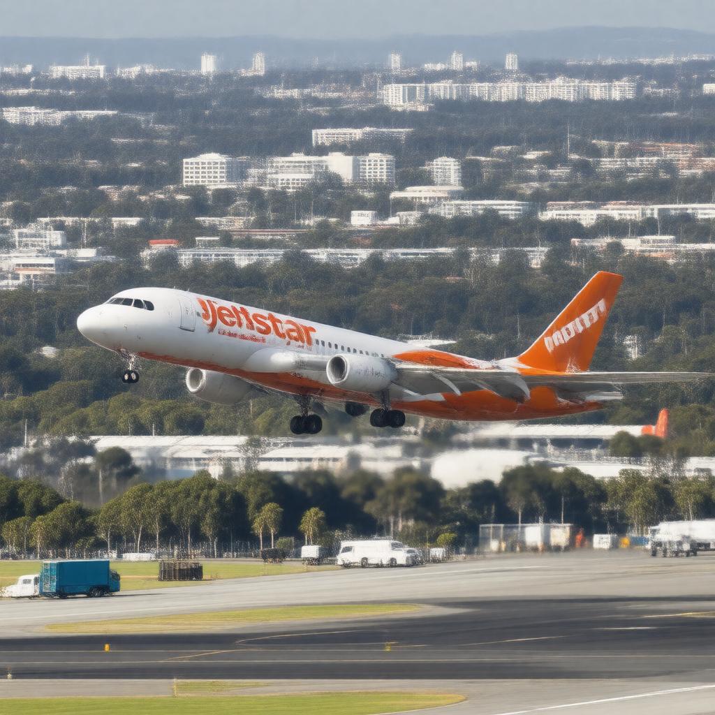 AI-created image of Jetstar Airways