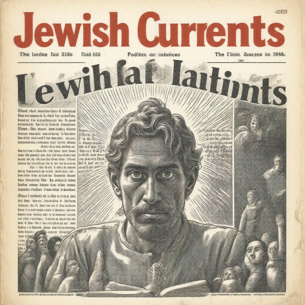 Click to view larger image AI-created image of Jewish Currents