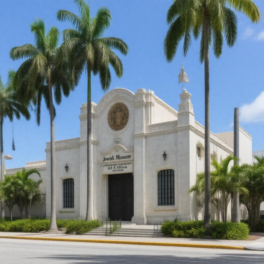 AI-created image of Jewish Museum of Florida