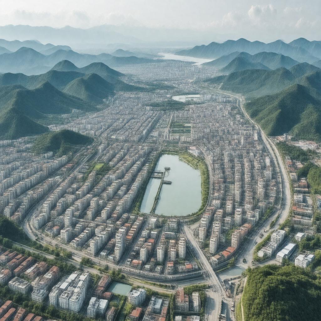 AI-created image of Jiangyuan District