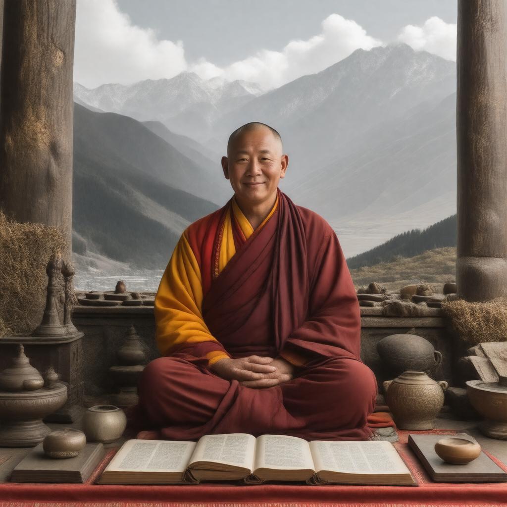 AI-created image of Jigme Lingpa
