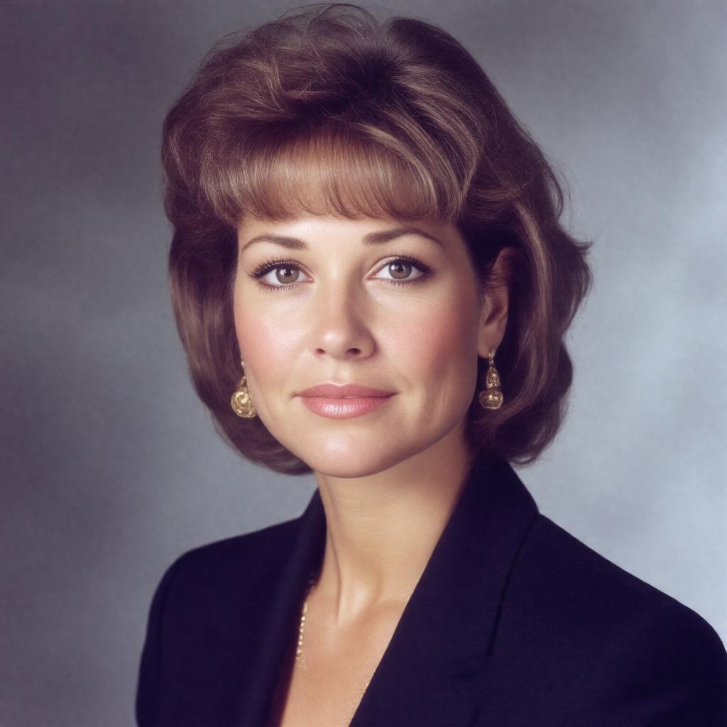 Click to view larger image AI-created image of Jill Eikenberry
