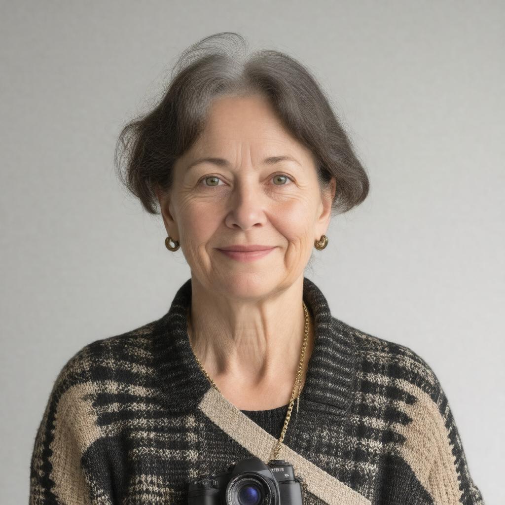 AI-created image of Jill Krementz