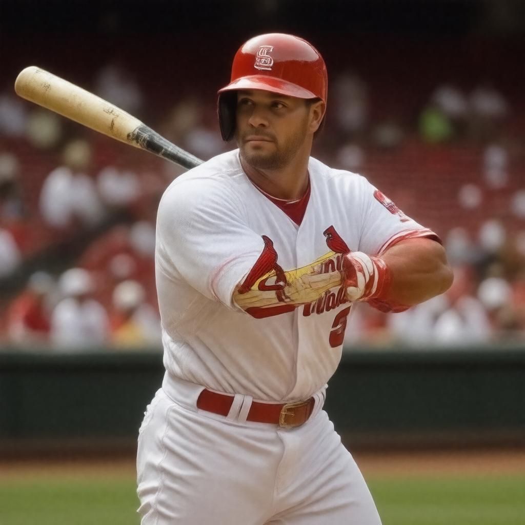 Click to view larger image AI-created image of Jim Bottomley