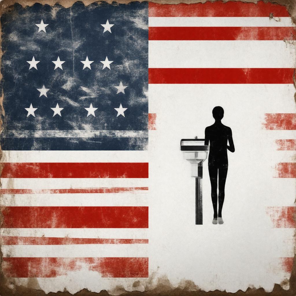 AI-created image of Jim Crow laws