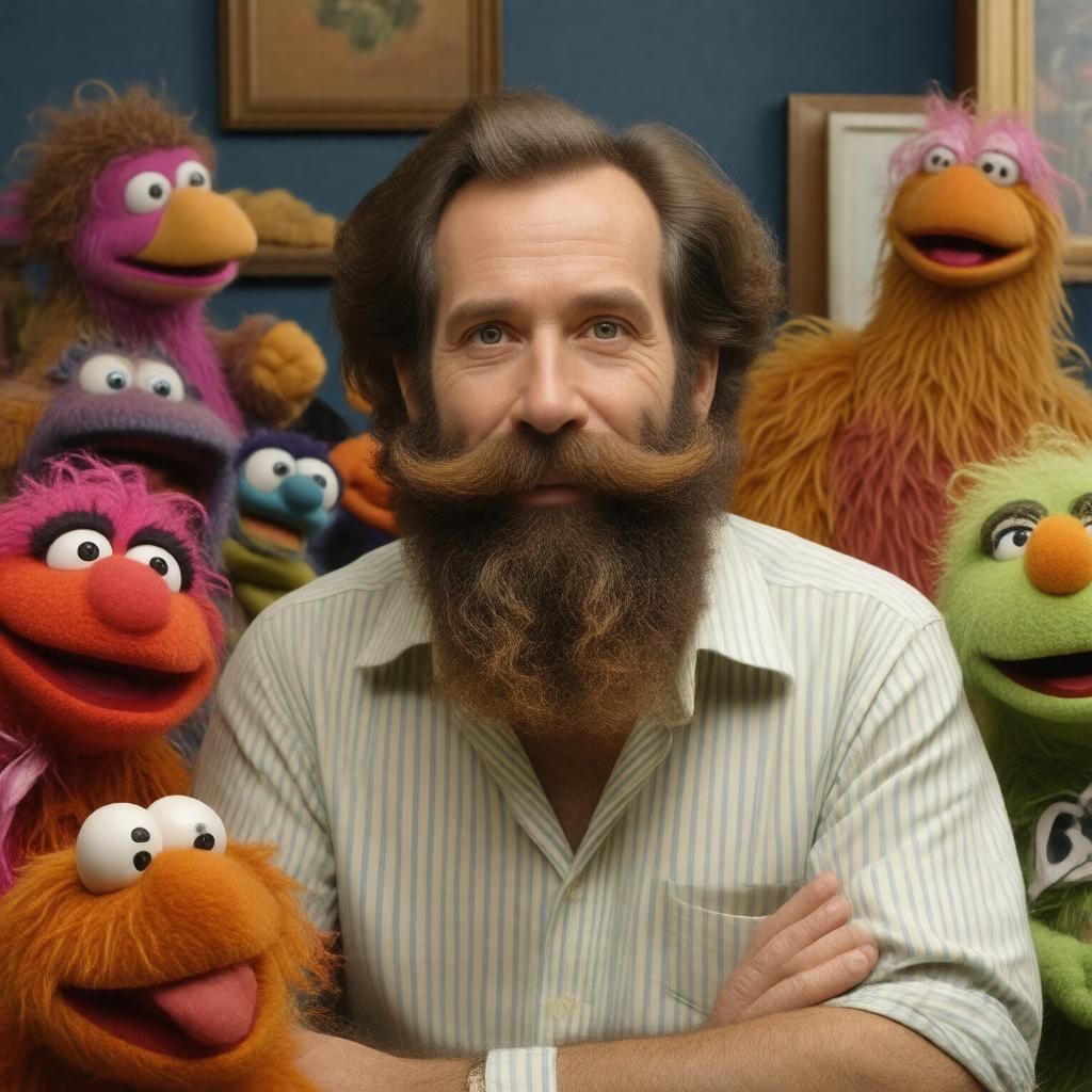 AI-created image of Jim Henson