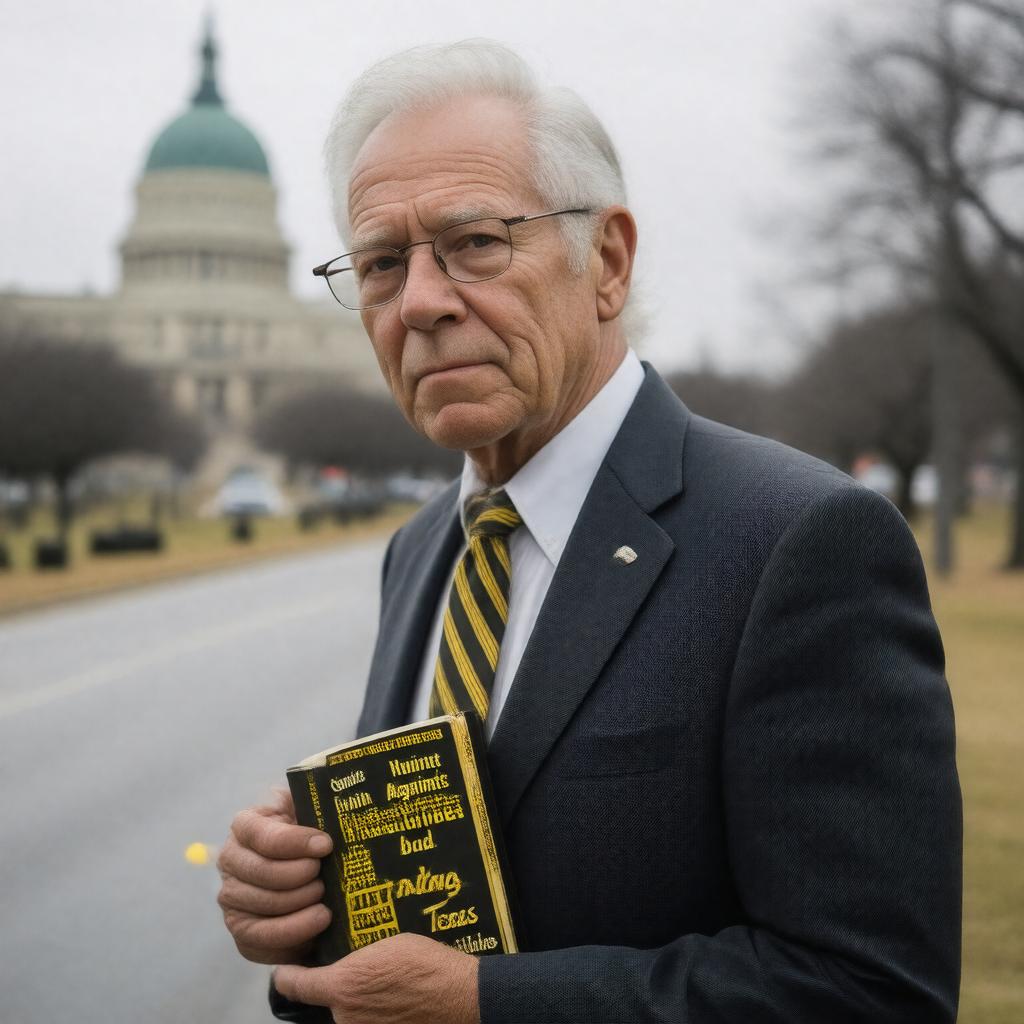 AI-created image of Jim Hightower