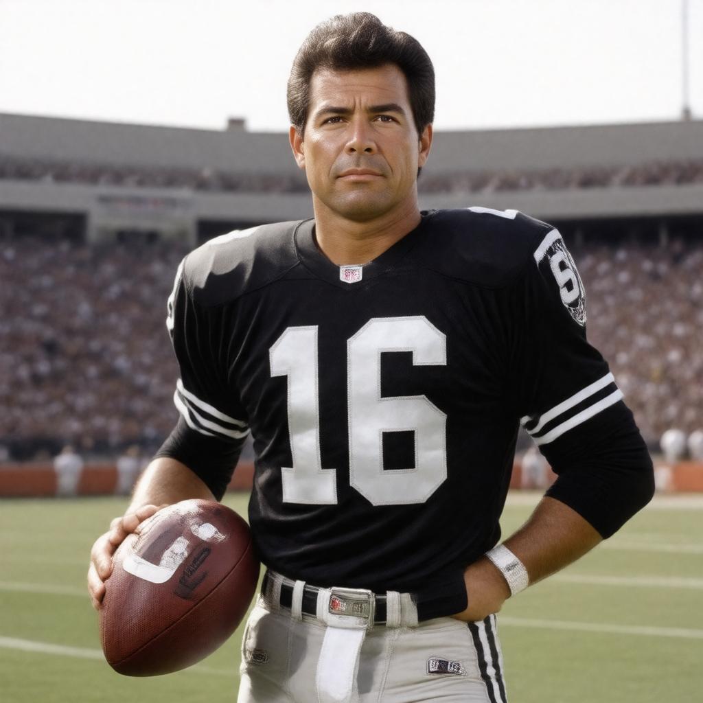 AI-created image of Jim Plunkett