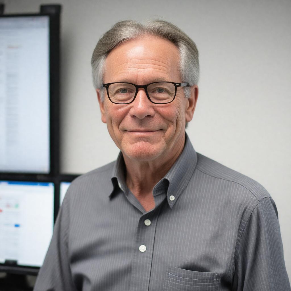 Click to view larger image AI-created image of Jim Warren