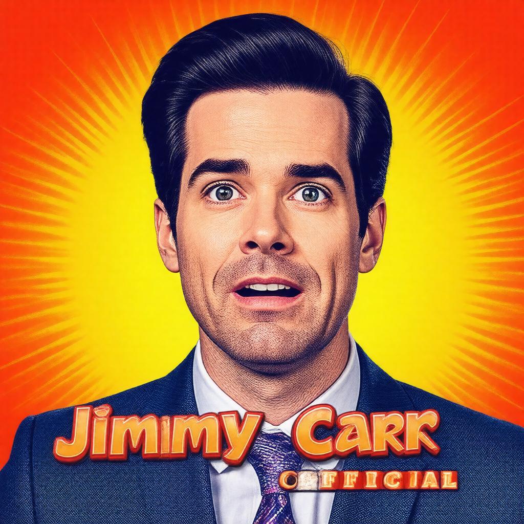 Click to view larger image AI-created image of Jimmy Carr Official