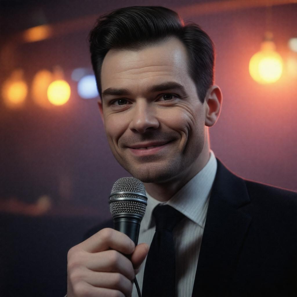 AI-created image of Jimmy Carr