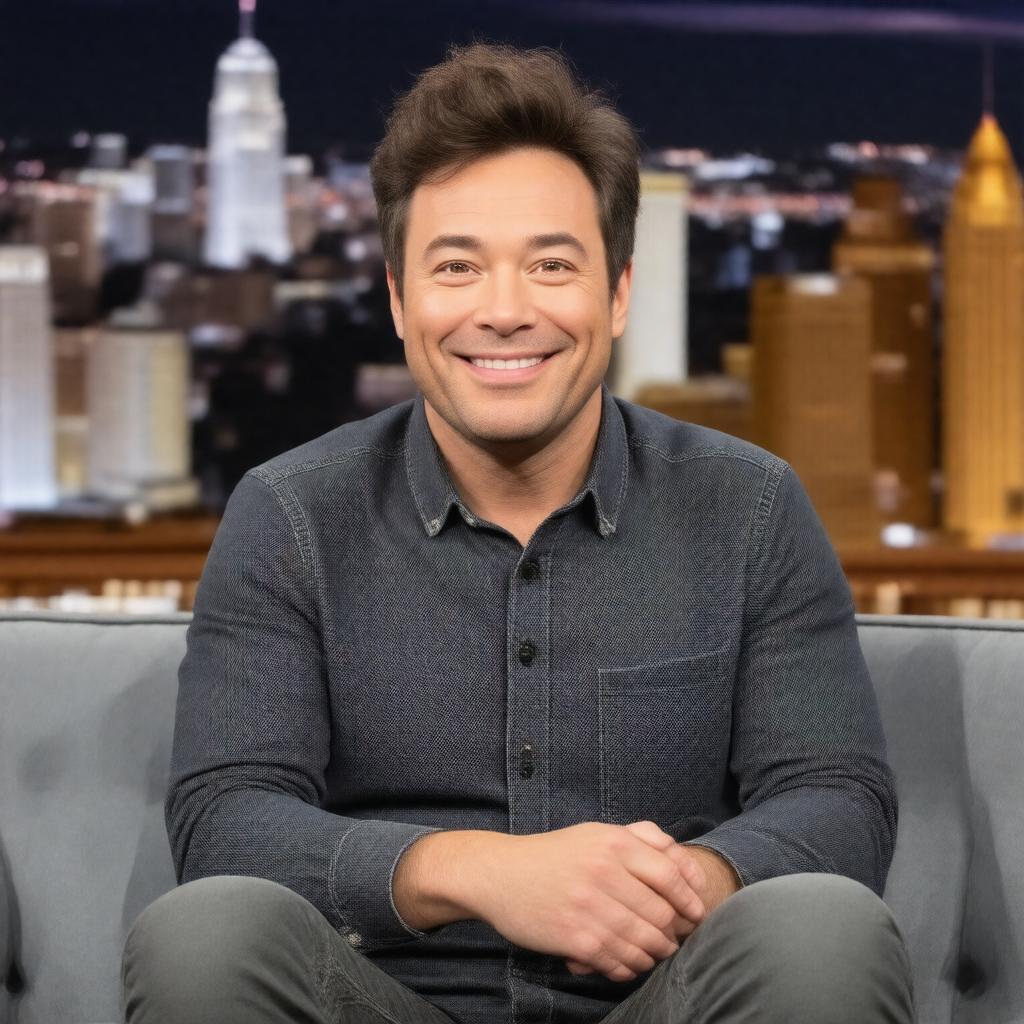 AI-created image of Jimmy Fallon