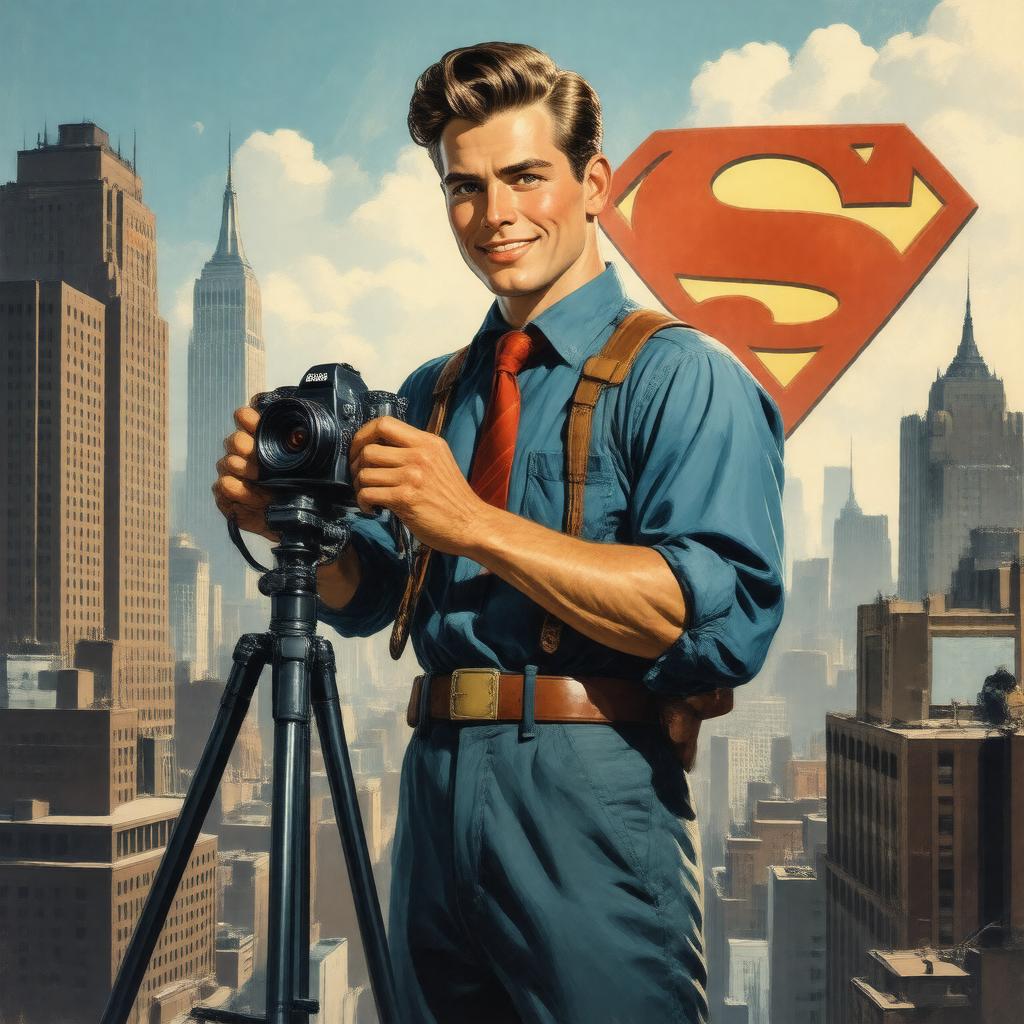 AI-created image of Jimmy Olsen