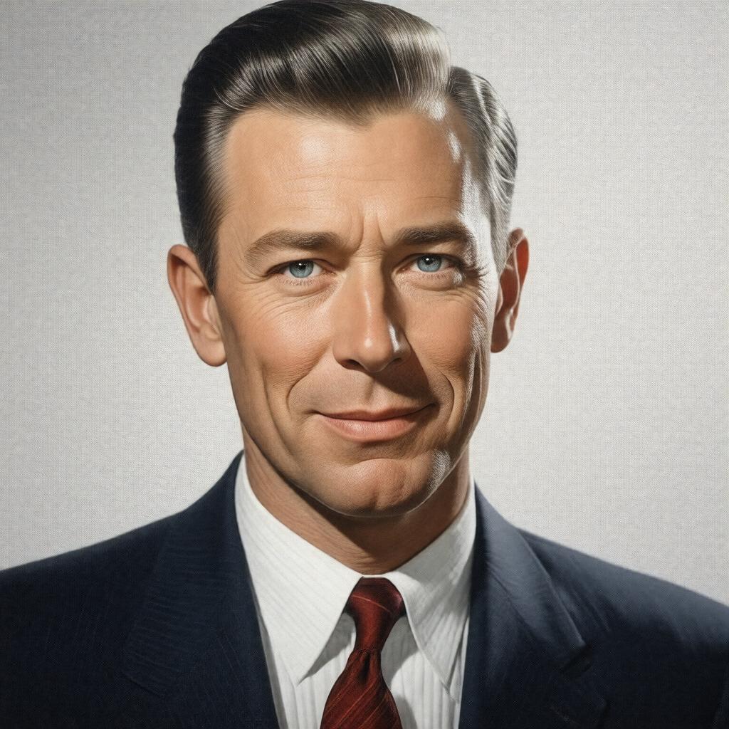 AI-created image of Jimmy Stewart