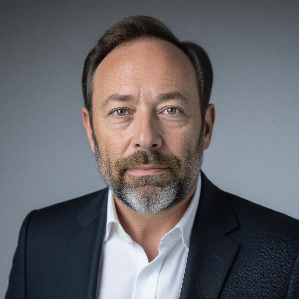 AI-created image of Jimmy Wales
