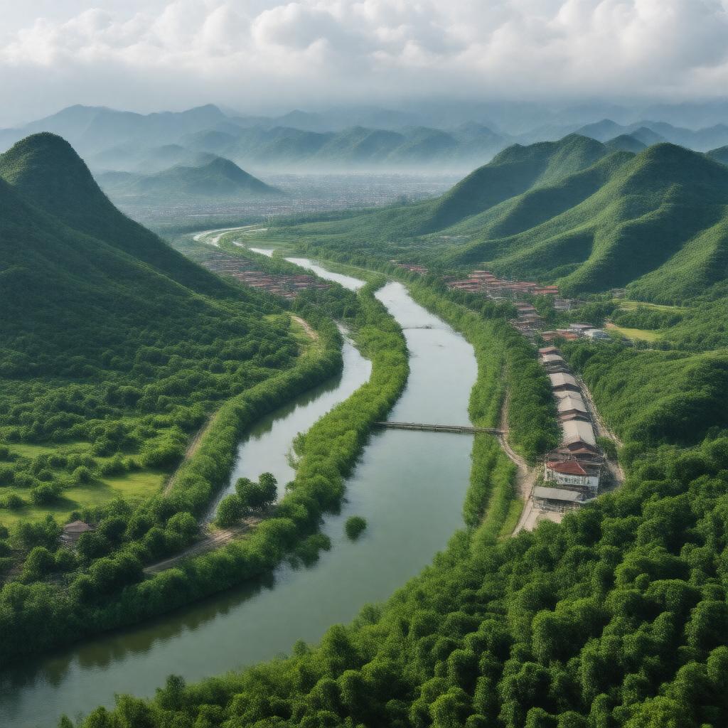 AI-created image of Jinhua