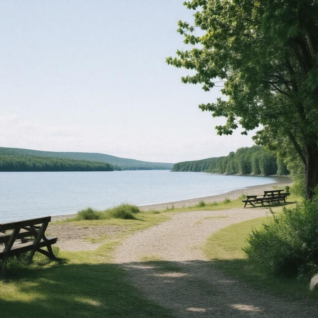 Click to view larger image AI-created image of Jipujijkuei Kuespem Provincial Park