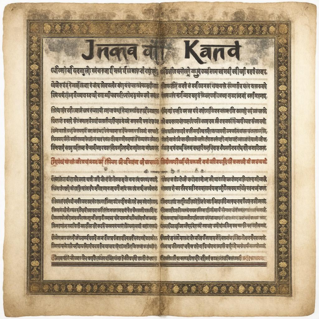 AI-created image of Jnana Kanda