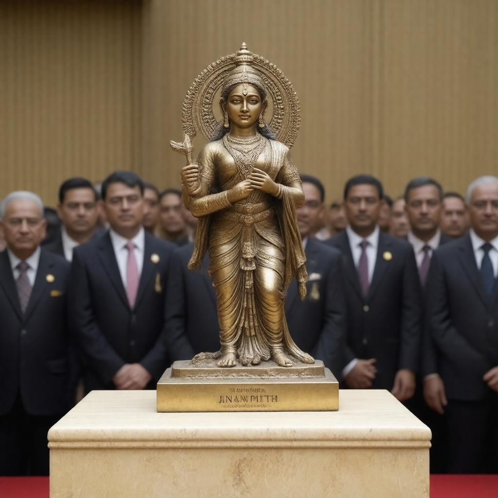 AI-created image of Jnanpith Award