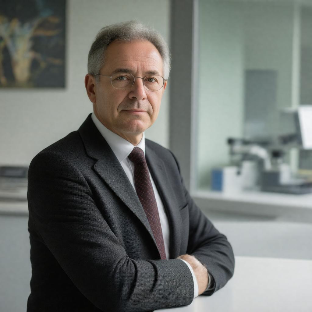 AI-created image of Joël Mesot