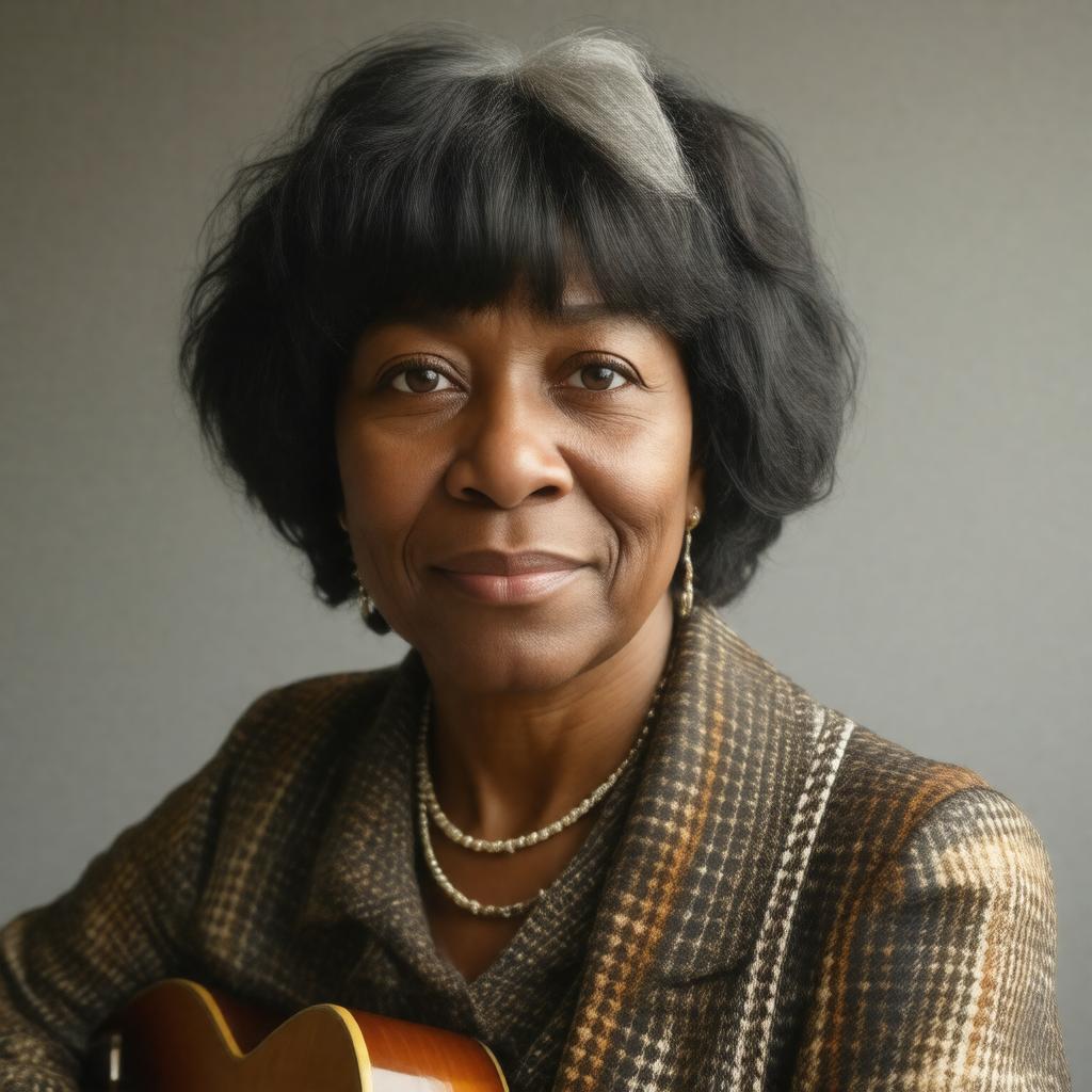 AI-created image of Joan Armatrading