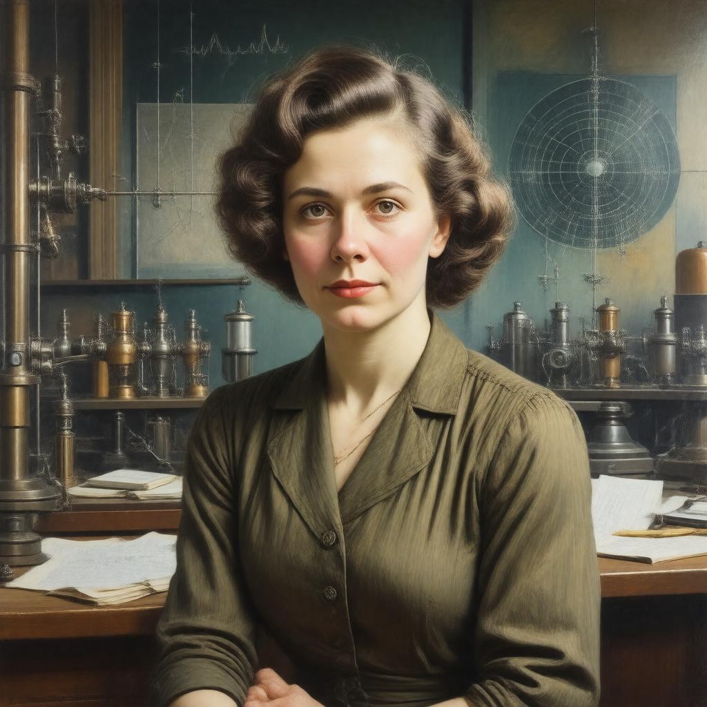 AI-created image of Joan Curran