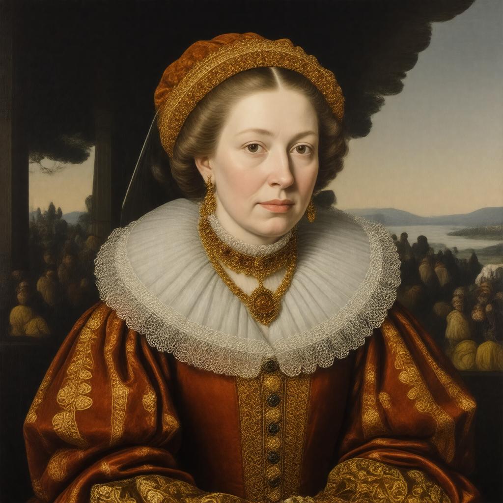 AI-created image of Joan Daundy