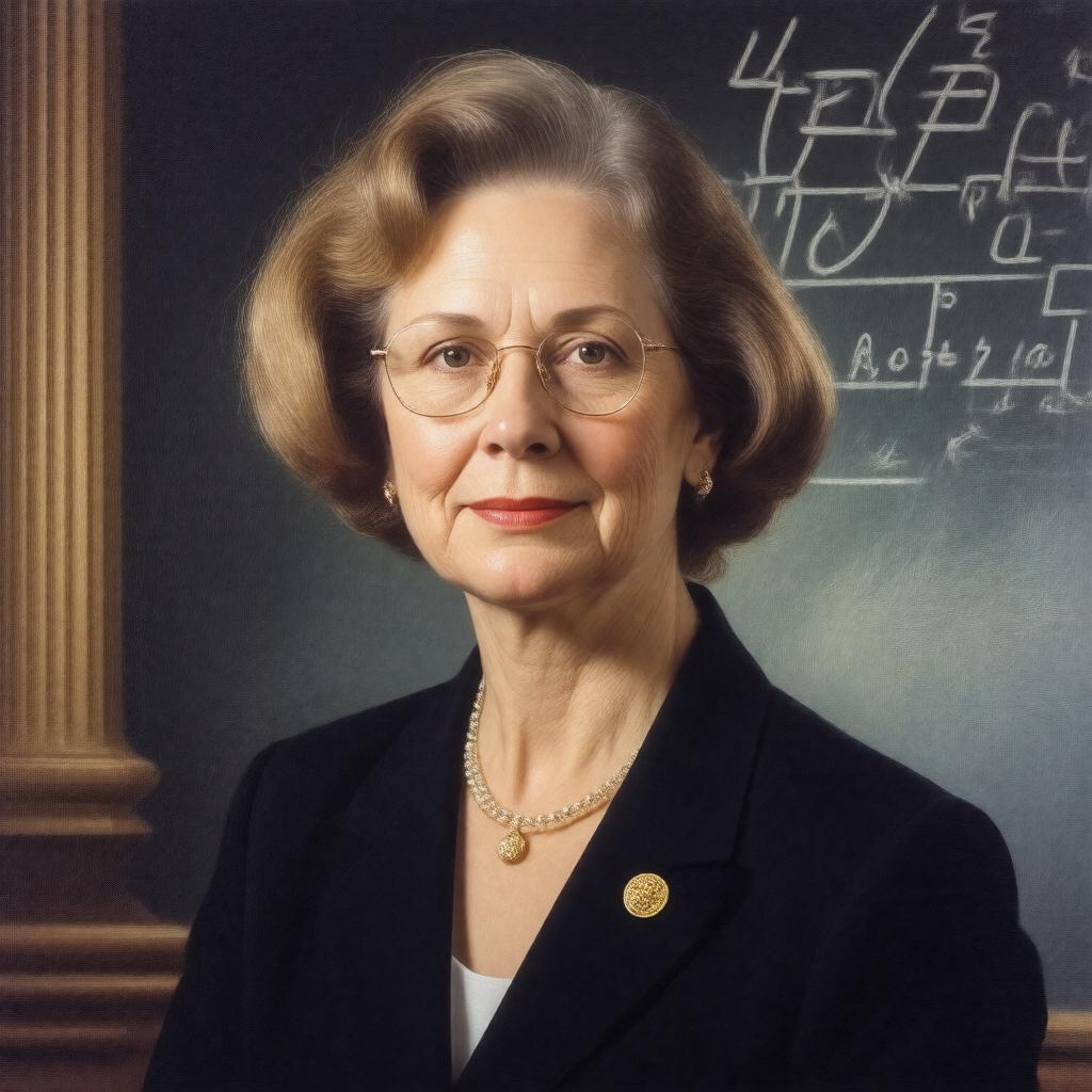 AI-created image of Joan Ferrini-Mundy