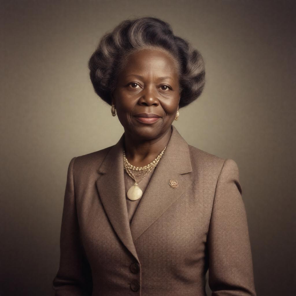 AI-created image of Joan Harris Bunche