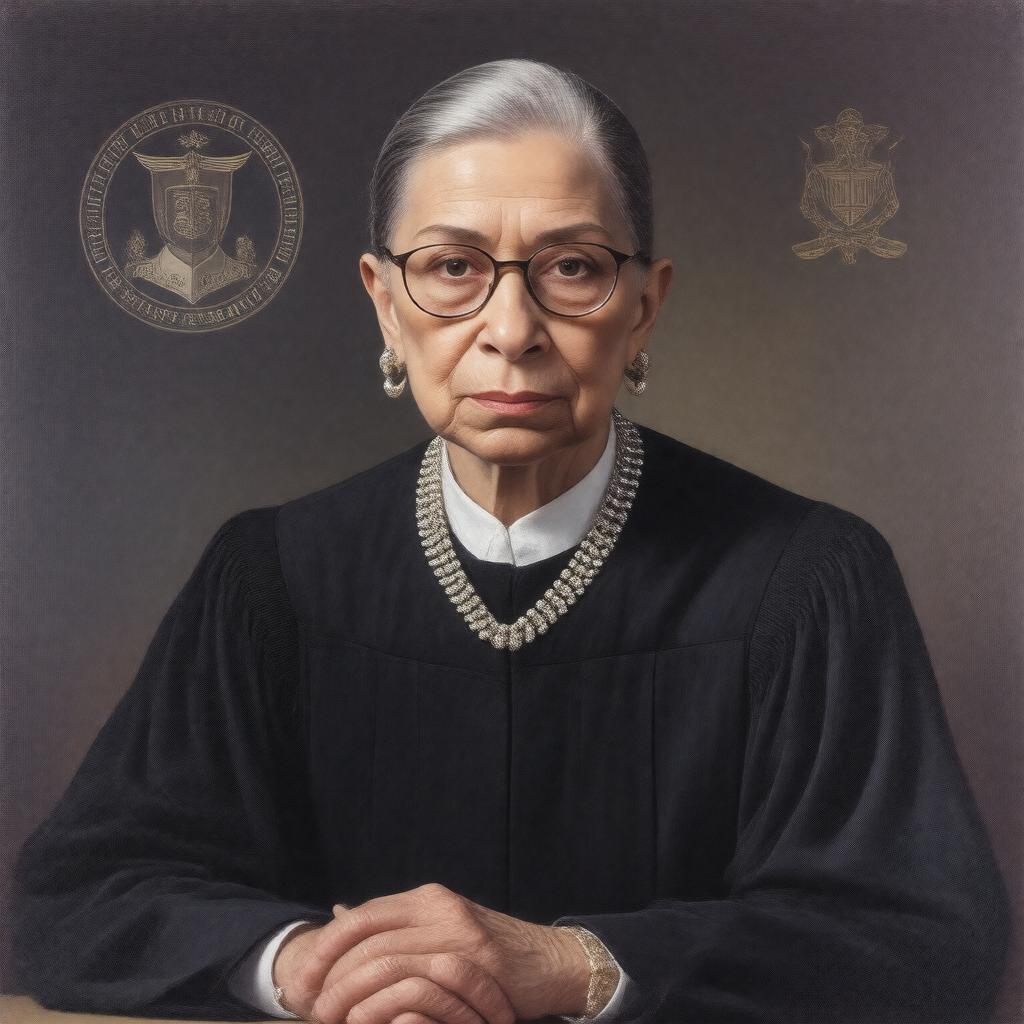 AI-created image of Joan Ruth Bader Ginsburg