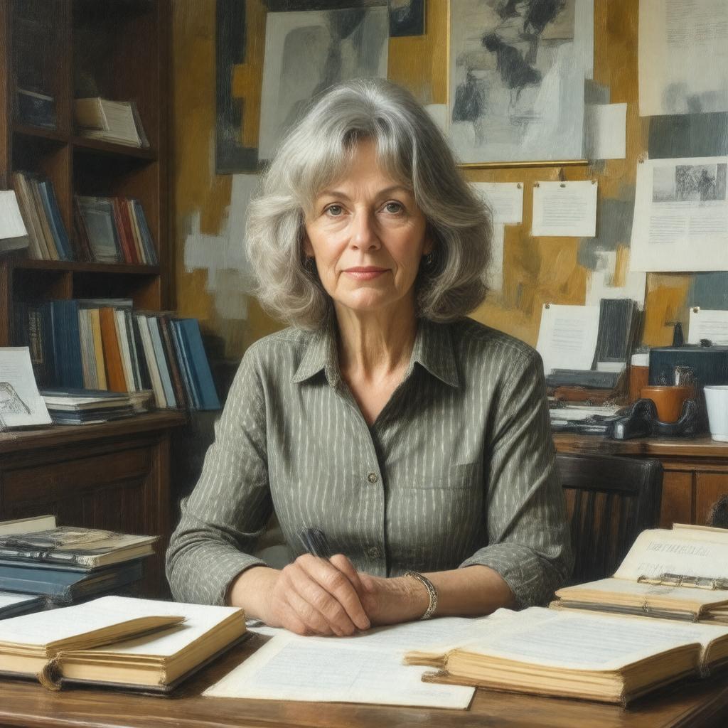 AI-created image of Joan Tewkesbury