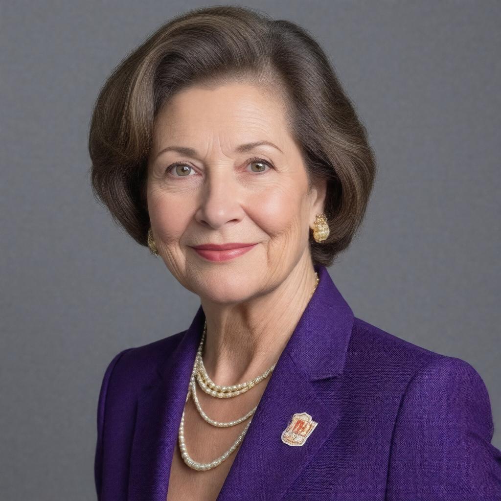 AI-created image of Joan Tisch