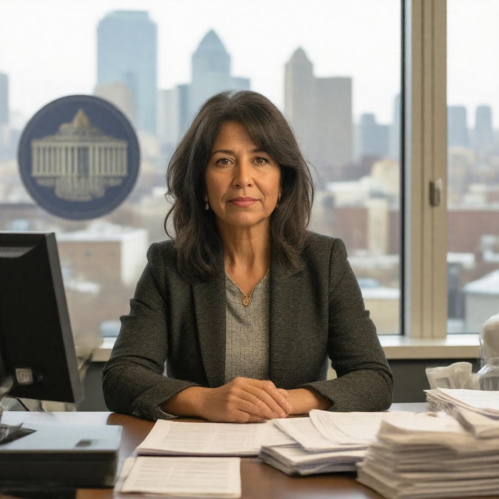 AI-created image of Joan Vennochi