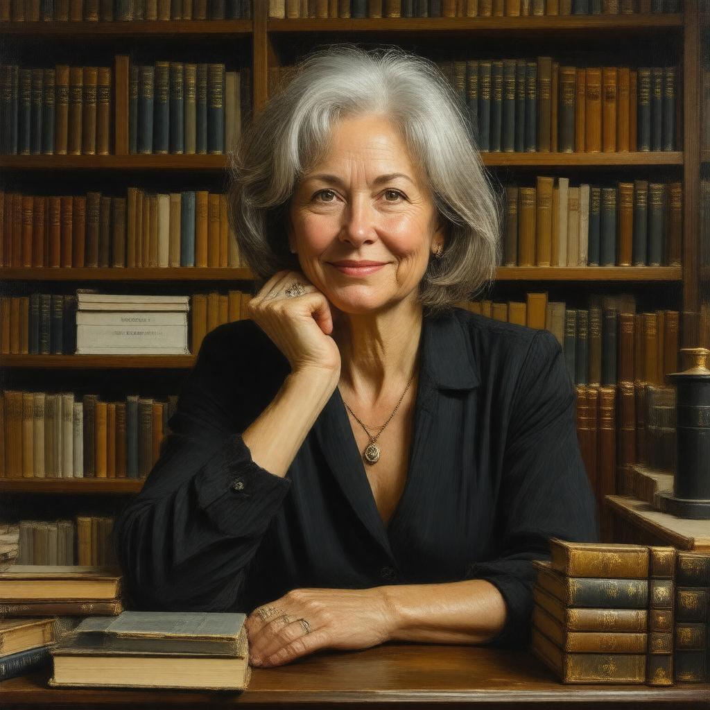 AI-created image of Joanna Bourke