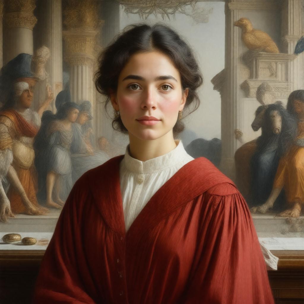 AI-created image of Joanna Pudsey